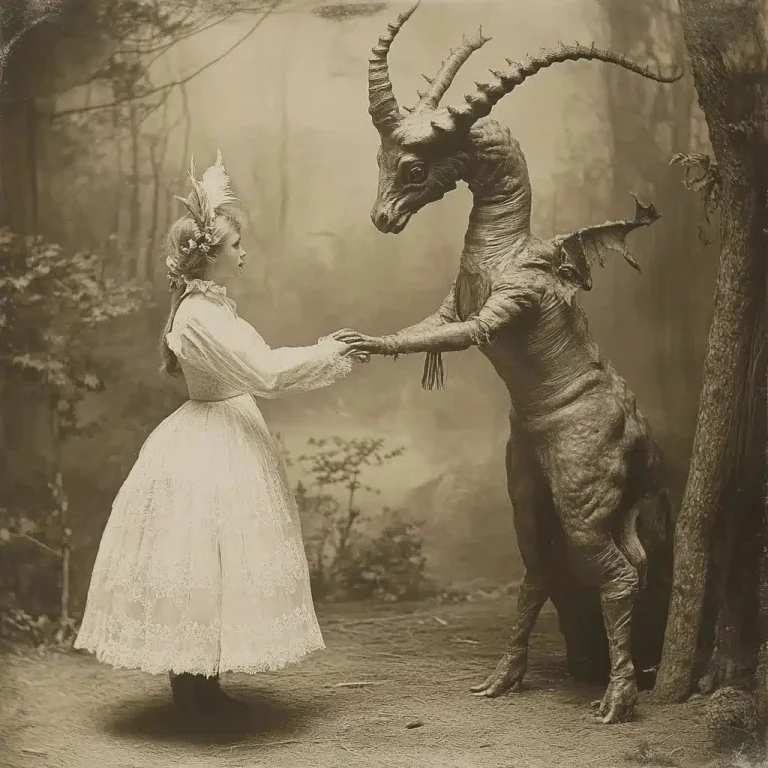 Surreal Edwardian Beasts Photography
