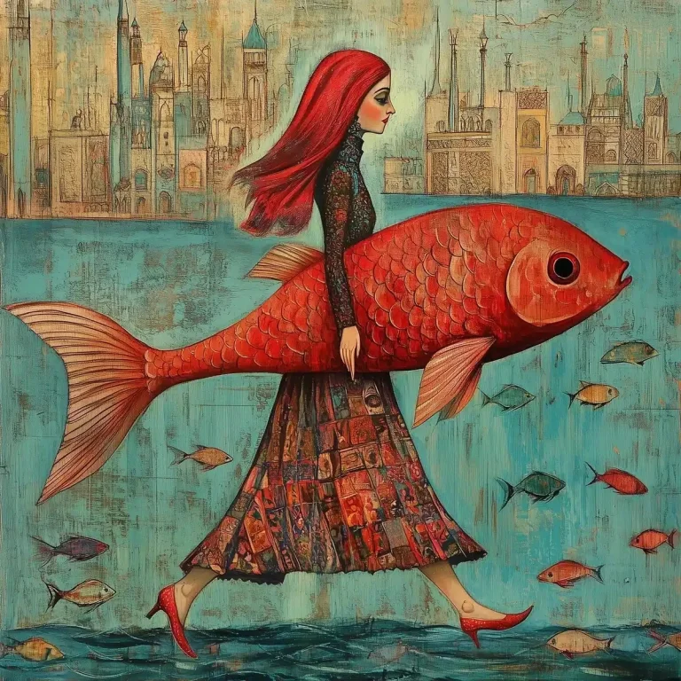 Walking Fish in Tehran