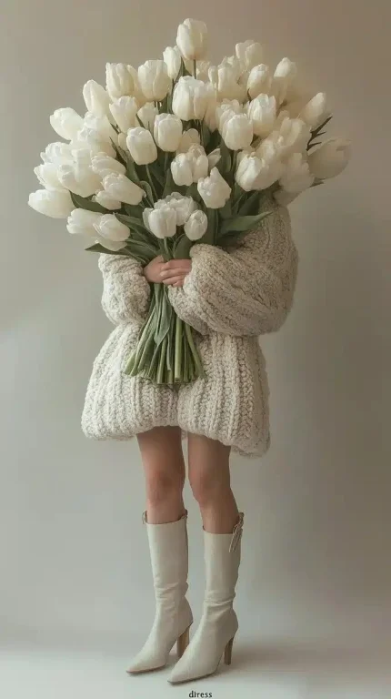 Elegant Tulip Bouquet Display