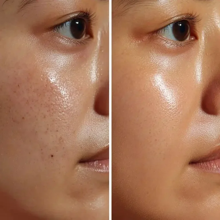 Skin Transformation Close-Up
