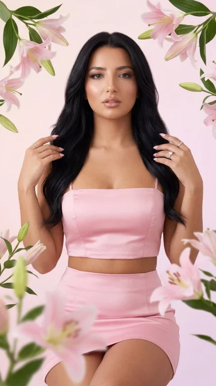 Effortless Elegance in Soft Pink