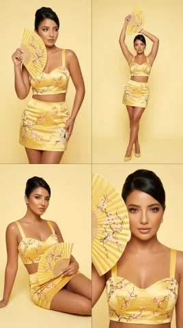 Golden Harmony: Fourfold Japanese Elegance — Nano Banana 2 AI Prompt: { "generation_request": { "meta_data": { "task_type": "y...