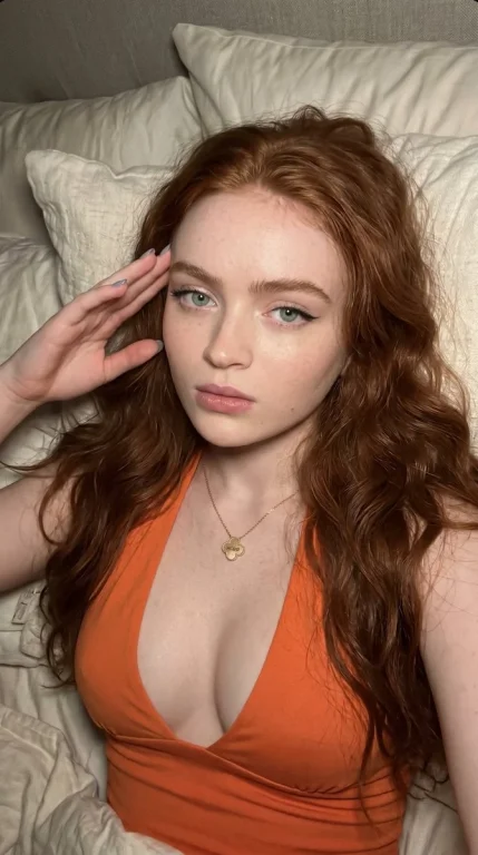 Effortless Grace in a Soft Selfie