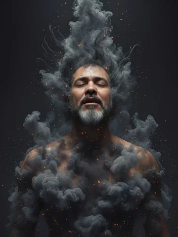 A Photorealistic 8K Ultra-Resolution Image In 4:5 Aspect Ratio De — Nano Banana Pro AI Prompt: A photorealistic 8K ultra-resolution image in 4:5 aspect ratio depicting a man w...
