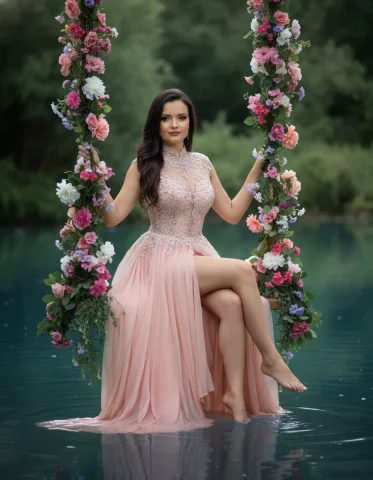 An Ethereal, Magical Fantasy Photograph, Capturing A Female Figur — Nano Banana Pro AI Prompt: An ethereal, magical fantasy photograph, capturing a female figure like a prince...