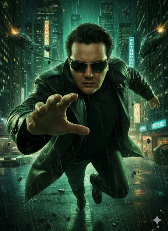 Create An 8K Ultra-Realistic Cinematic Action Portrait, Format 10