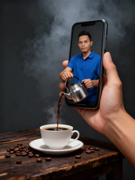 Gambar Seni Digital Dramatis, Konsep Surealis, Dari Saya Yang Men