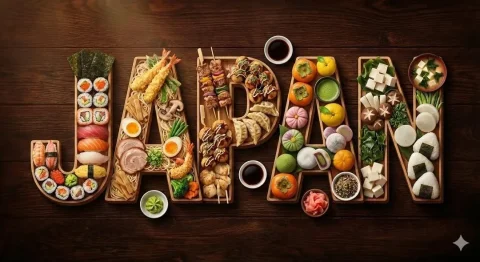 Culinary Typography: A Nation’s Identity in Edible Art — Nano Banana 2 AI Prompt: { "style": "high-quality digital illustration inspired by food photography",...