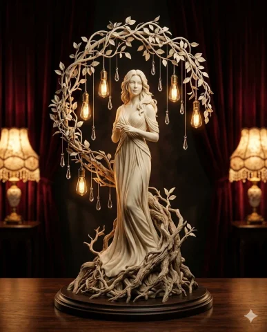 Dynamic Sculptures Melding Metallic Textures and Fluid Motion — Nano Banana 2 AI Prompt: The Universal Dynamic Sculpture Prompt "A photorealistic full-body sculpture of...