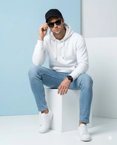 Ultra-Realistic Studio Portrait with Precise Identity Preservation — Nano Banana 2 AI Prompt: { "prompt": "Ultra-realistic studio portrait of the same man (strictly use p...