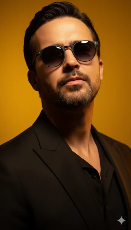 Edit This Image To Show A Men Positioned In A Close-Up Portrait S