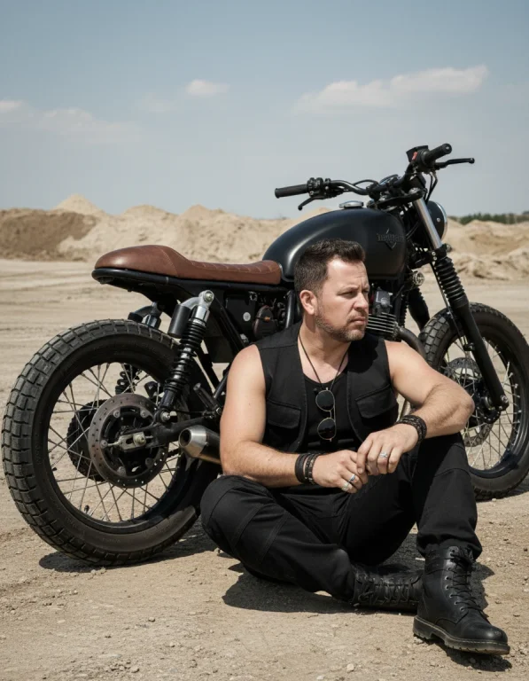 A Fashion And Lifestyle Photograph With A Rugged, Adventurous Aes