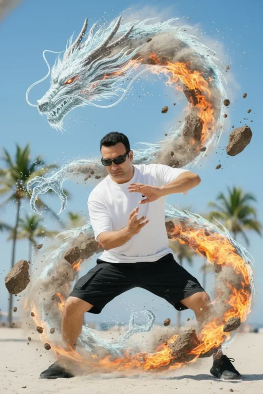 A Hyper-Realistic 8K Cinematic Up-Close Photo Of A Man (Use Attac