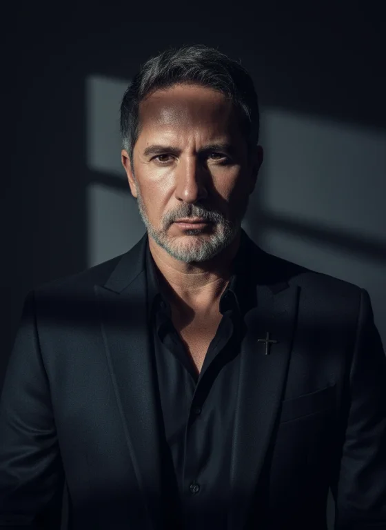 “Create A Bold, Dramatic Gq-Style Editorial Portrait With Inten