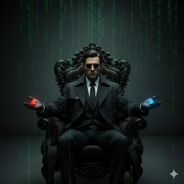 Can You Convert This Man To Be Seated In A Grand, Ornate Armchair