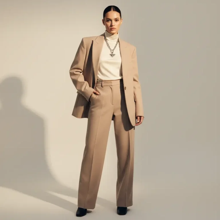 High-Fashion Portrait Of A Stylish Girl, Wearing Prada-Inspired O