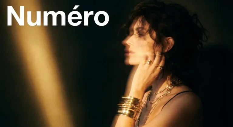 A High-Fashion Editorial Photograph For Numéro Magazinefeaturing