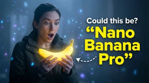 Create A 16:9 Youtube Thumbnail Featuring A Surprised Woman Stand — Nano Banana Pro AI Prompt: Create a 16:9 YouTube thumbnail featuring a surprised woman standing in a dramat...