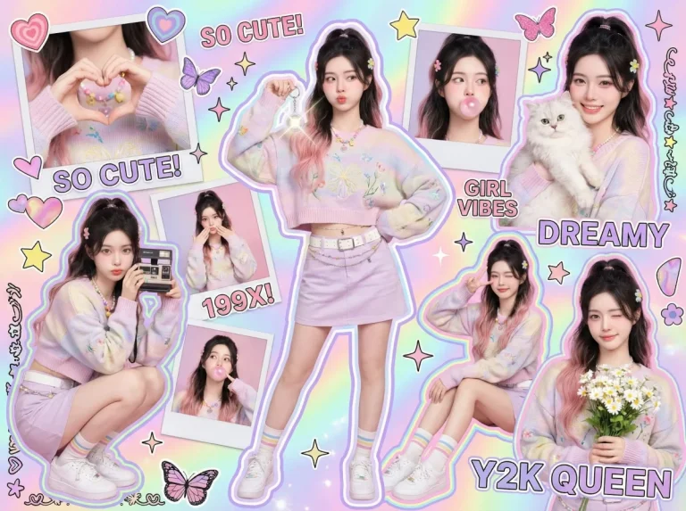 Create A Colorful Y2K Scrapbook–Style Poster Collage With A Vib