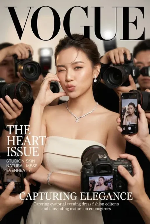 Create A Realistic Vogue Magazine Cover–Style Fashion Portrait