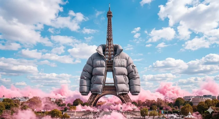A Whimsical Twist on the Eiffel Tower