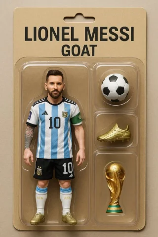Create A Toy Of The Person In The Photo. Let It Be An Action Figu — Nano Banana Pro AI Prompt: Create a toy of the person in the photo. Let it be an action figure. Next to the...