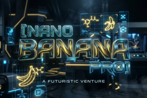 Create Cinematic Fonts from Words! — Nano Banana 2 AI Prompt: Based on the word “[WORD],” design an original decorative cinematic title font t...