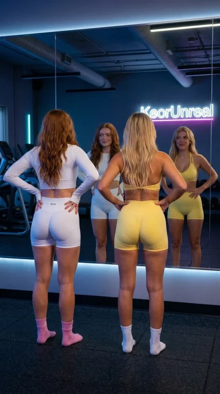 Powerful Gym Pose with Dua Lipa & Emma Watson