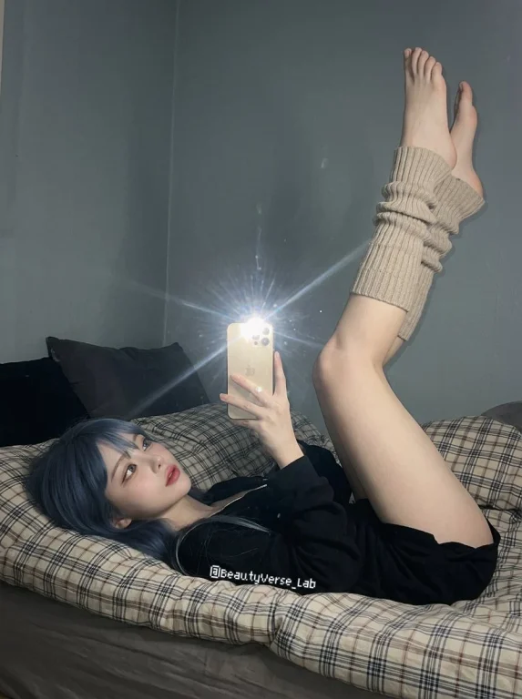 Elegant Legs in Vibrant AI Art