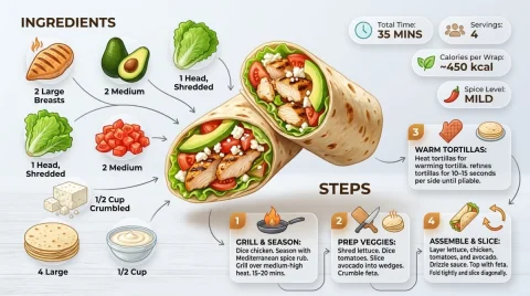 Ultra-Clean Modern Recipe Infographic. Showcase The Food In A Vis — Nano Banana Pro AI Prompt: Ultra-clean modern recipe infographic. Showcase the food in a visually appealing...