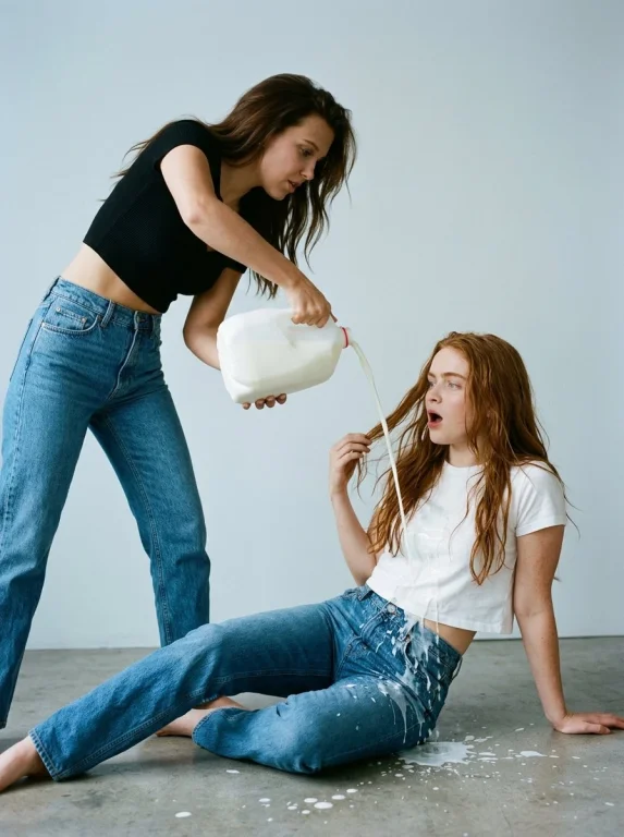 Milk Splash Fashion Chaos