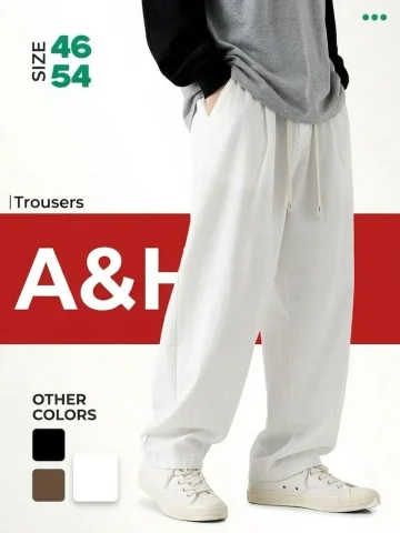 Studio-Perfect Fashion: A Crisp Product Shot — Nano Banana 2 AI Prompt: A professional studio product shot of a person from the waist down wearing overs...