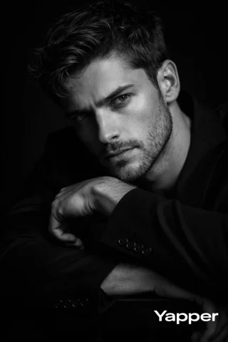 Cinematic Shadows and Detail — Nano Banana 2 AI Prompt: { "scene": "cinematic monochrome studio portrait", "subject": {...