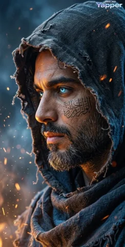 Epic Portrait of a Nomadic Assassin — Nano Banana 2 AI Prompt: Generate an Ultra-realistic cinematic side profile portrait of a mysterious hood...