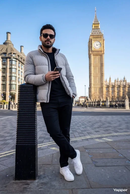 Urban Cool: Big Ben Meets Street Style in Hyper-Realistic 8K