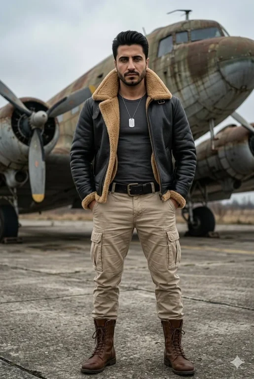Stoic Aviator by Rusted Wings