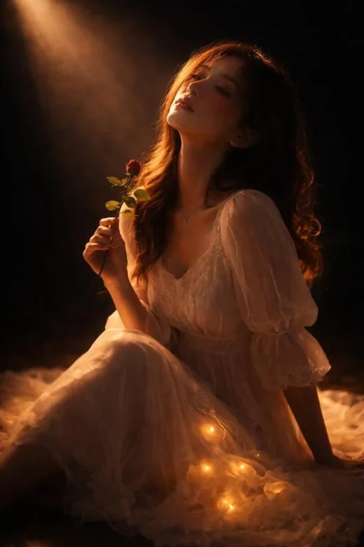Amber Spotlight Reverie