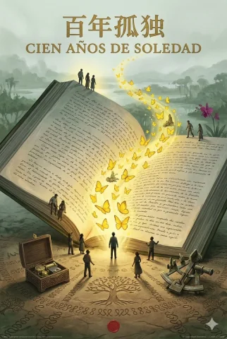 Tiny Figures, Giant Book: A World Within Pages — Nano Banana 2 AI Prompt: BOOK: [BOOK_TITLE] AUTO-DERIVE the following from book's cultural/thematic iden...