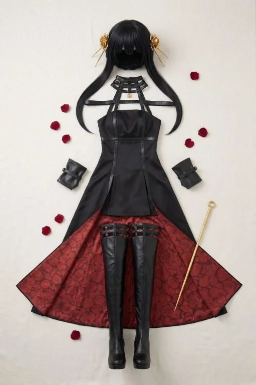 Thorn Princess Cosplay in Gothic Elegance