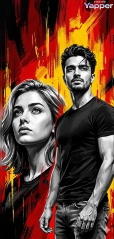 Dual Heroes in Bold Strokes — Nano Banana 2 AI Prompt: { "prompt": "A dramatic digital painting portrait composition featuring two...
