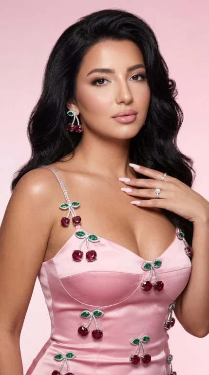 Diamond Cherry Elegance