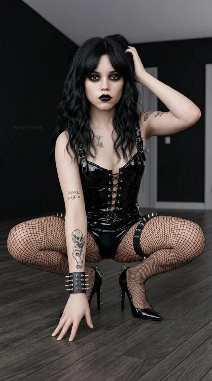 Gothic Allure: Ana de Armas in Dark Elegance
