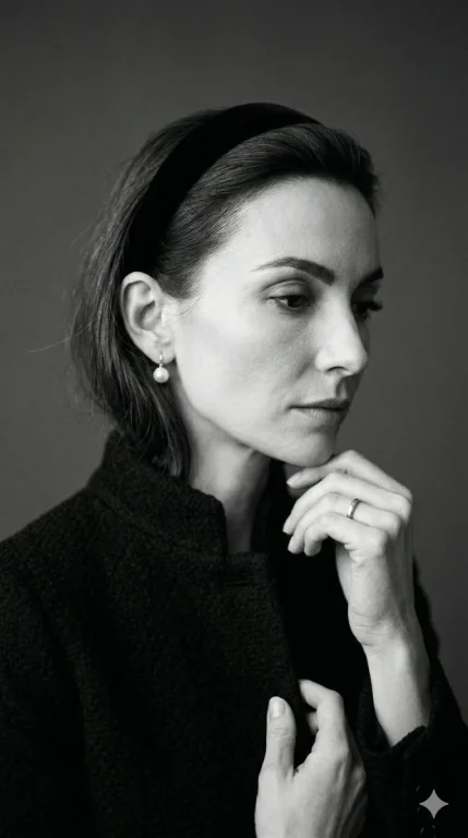 Sophisticated Elegance: A Fashion Editorial Portrait