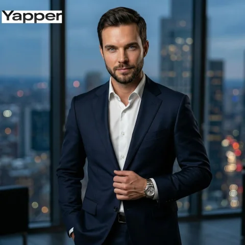 Sharp Elegance: The Confident Executive Portrait — Nano Banana 2 AI Prompt: { "master_prompt": { "scene_type": "high-end cinematic studio portra...