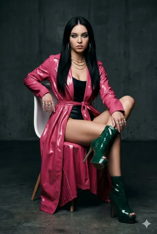 (G)I-DLE Meets High-Fashion: Ana de Armas & Sydney Sweeney in Latex Glam