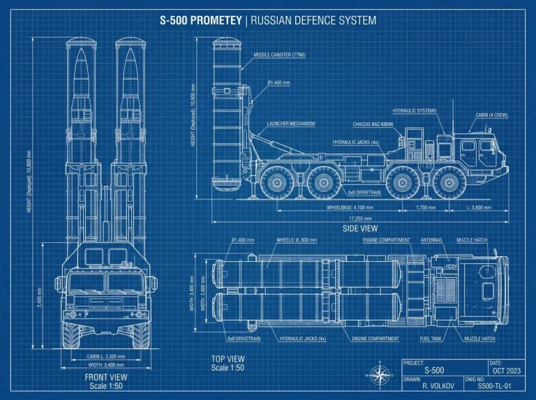Engineering Clash: B2 Bomber vs. S-500 Blueprint Showdown