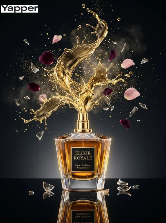 ÉLIXIR ROYALE: A Golden Moment in Perfume Luxury