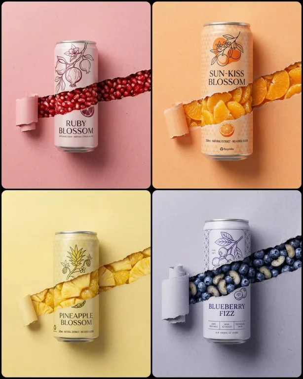 A Torn Reveal of Nature's Essence in Every Sip