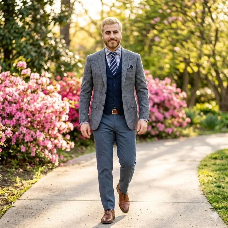 Timeless Elegance in Spring's Glow
