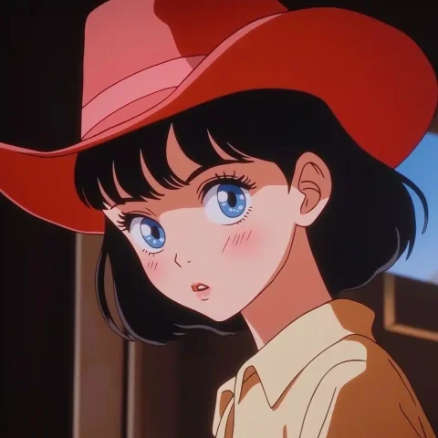 Surreal Chrome Anime Scene — Midjourney v6 AI Prompt: DVD screengrab, cel animation, 2025 anime OVA film, surreal slice of life themes...